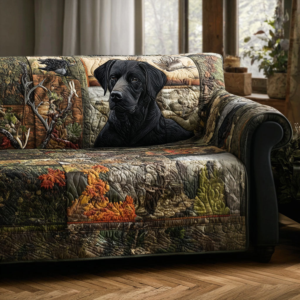 Heritage Lab Quilted Sofa Cover Sofa Protector Cover Labrador Merchandise