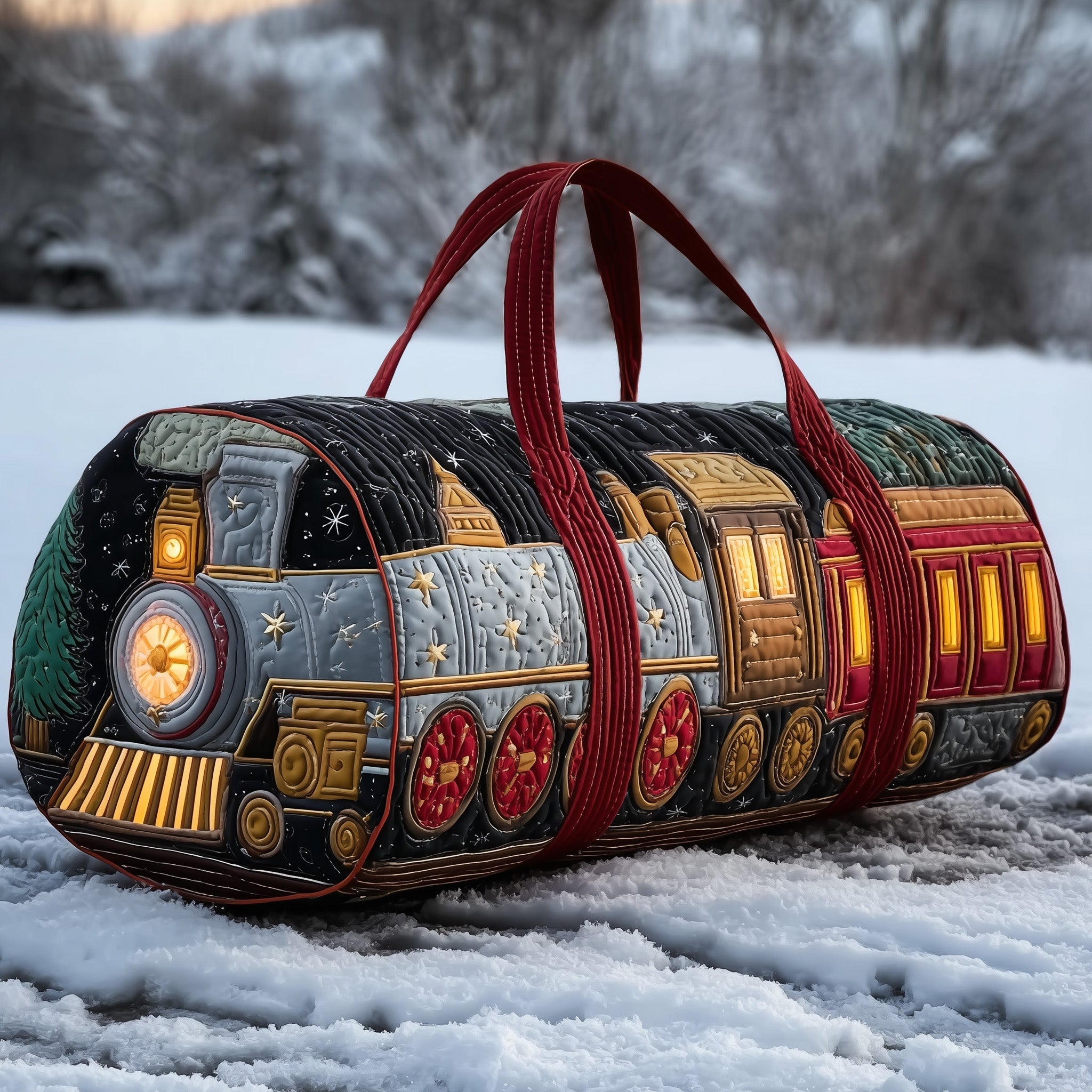 Holiday Express Quilted Duffle Bag Best Weekender Duffel Bag Presents To Get Your Mom