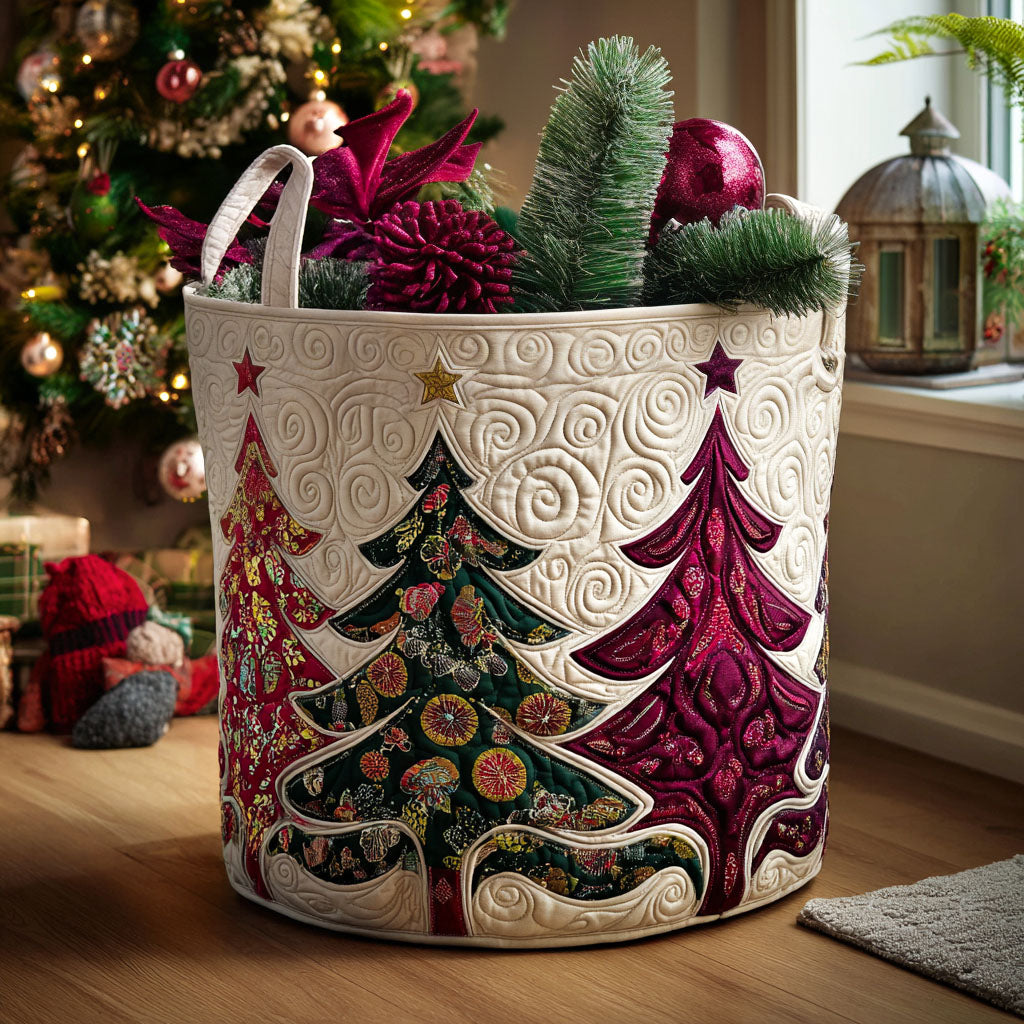 Holiday Glow Quilted Laundry Basket Best Looking Laundry Hampers Gifts For Daughter At Christmas