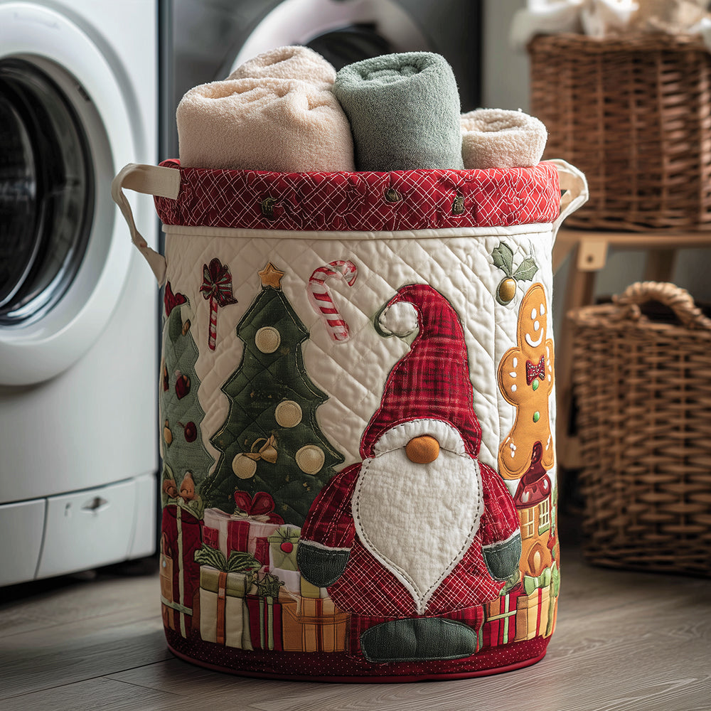 Holiday Sweet Quilted Laundry Basket Best Looking Laundry Hampers Christmas Ideas For Family