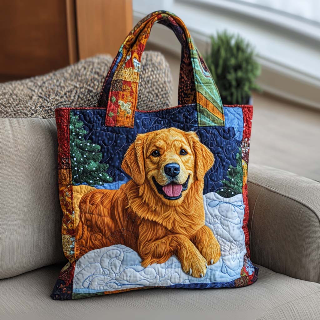 Holiday Tail Quilted Tote Bag Handbags Gifts For Mom Who Has Everything