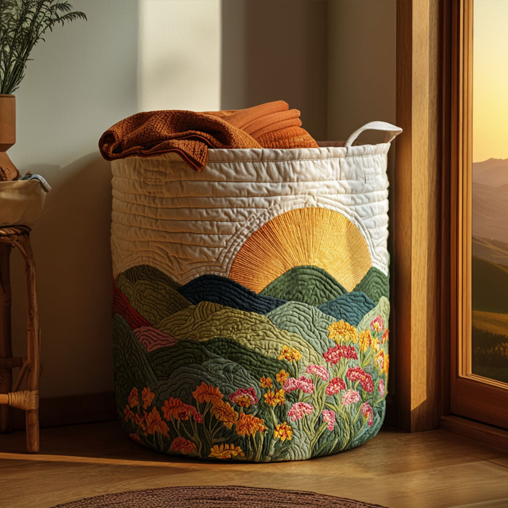 Horizon Gold Quilted Laundry Basket Unique Laundry Hamper Ideas Last Minute Mothers Day