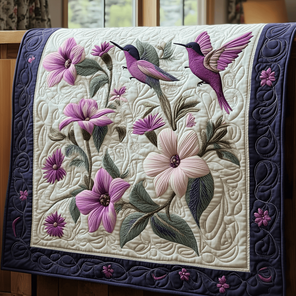 Hummingbird Ballet Quilted Blanket Great Sheet Sets Unique Hummingbird Gifts