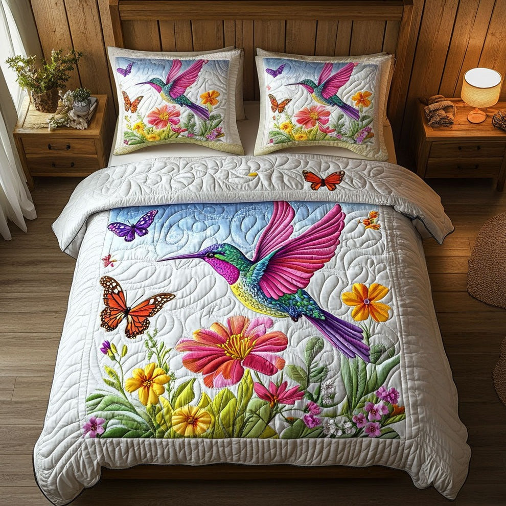 Hummingbird Quilted Bedding Set Hummingbird Christmas Gifts Best Ideas For Family