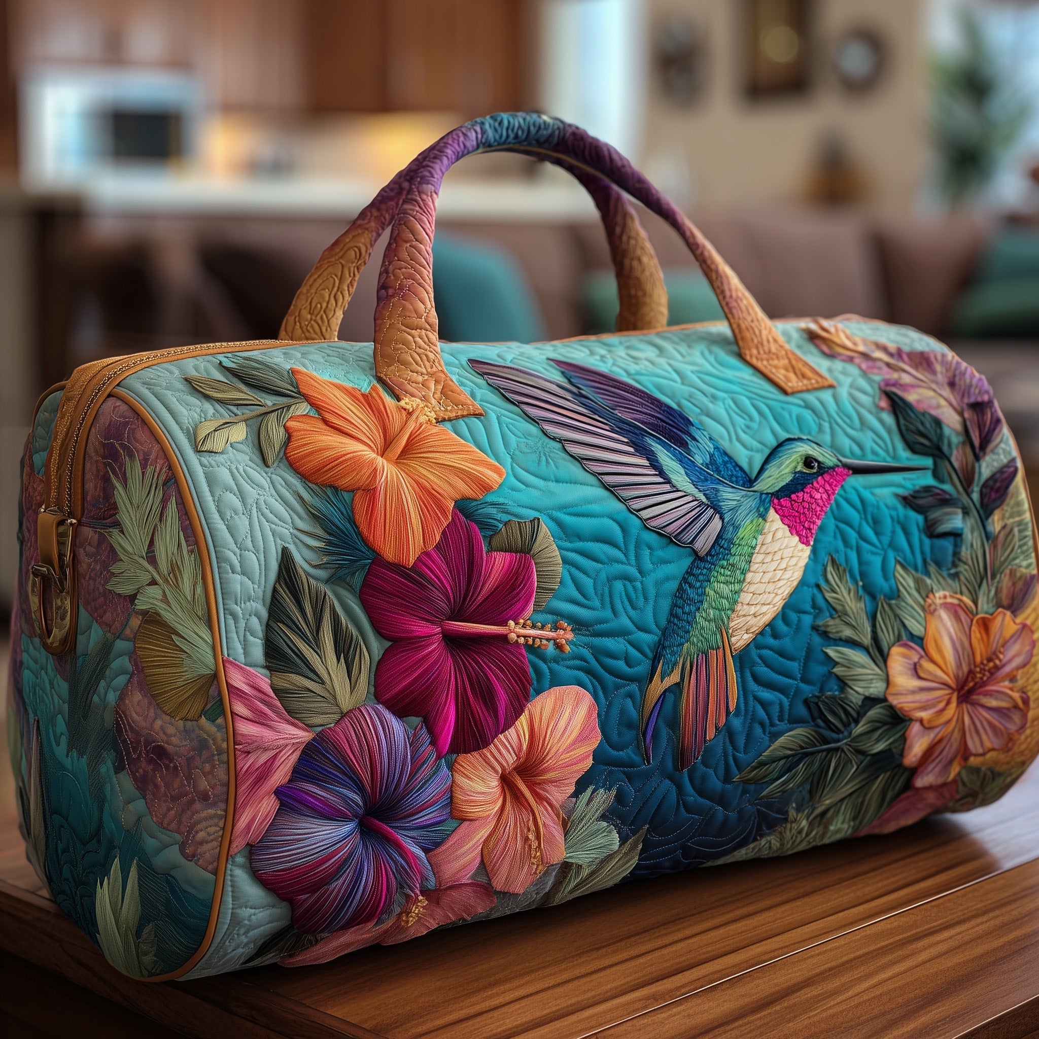 Hummingbird Quilted Duffle Bag Duffle Bag Womens Large Gifts For Mom From Son