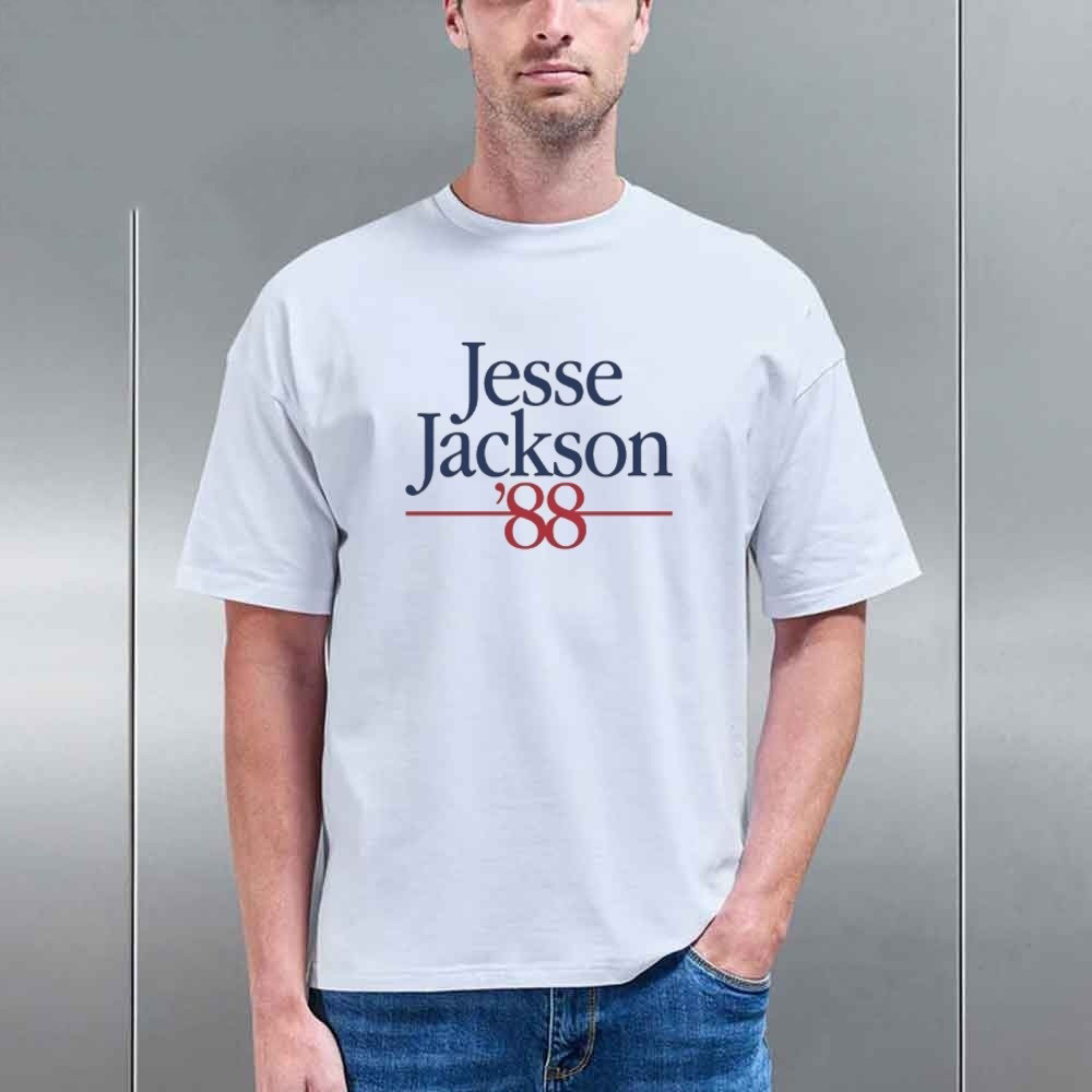 Jesse Jackson 1988 Campaign Reproduction Shirt Jesse Jackson Merch Gifts for Fans