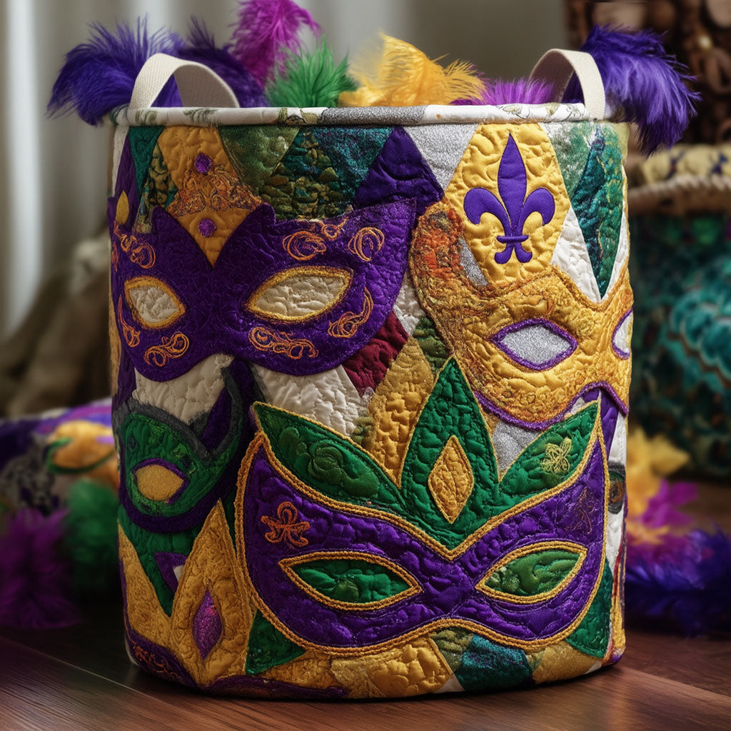 Jesters Garden Gathering Quilted Laundry Basket Unique Laundry Basket Housewarming Gifts For Friends