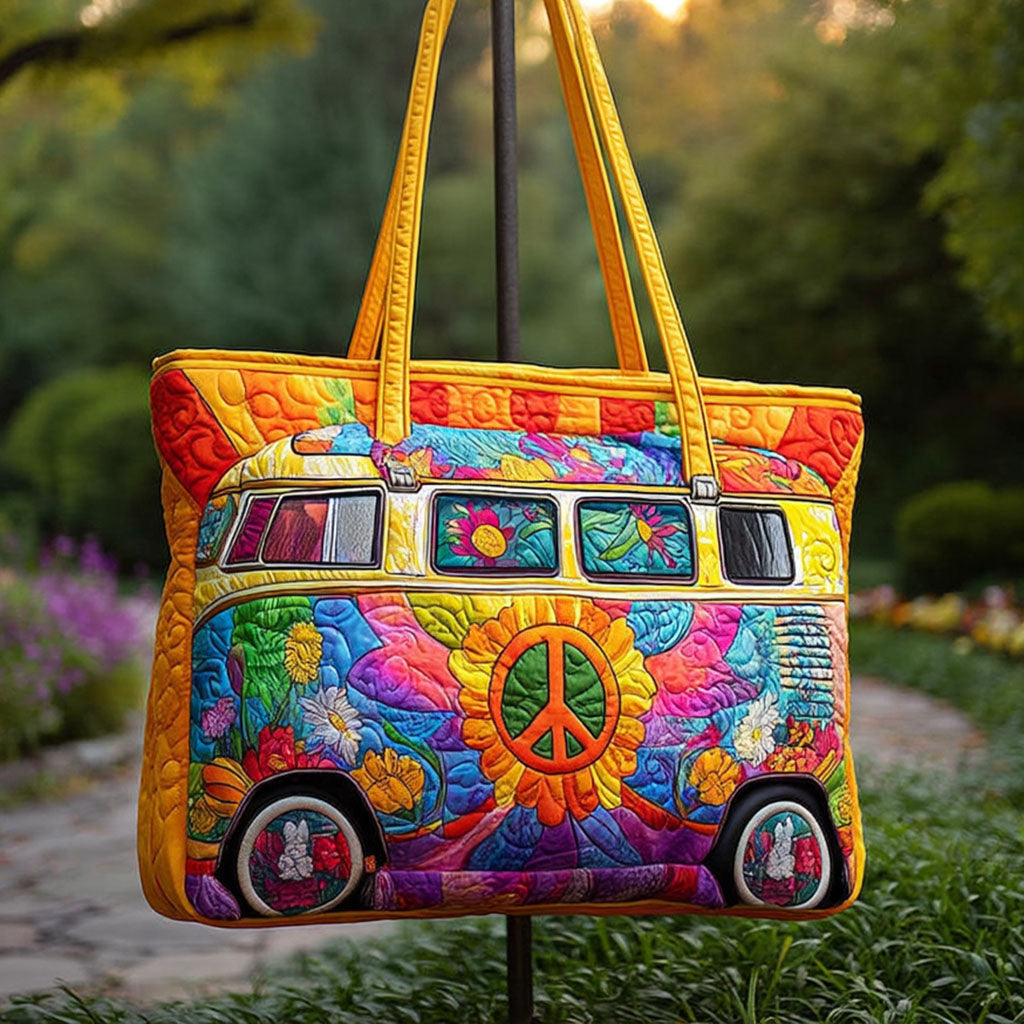 Joyful Miles Quilted Tote Bag Trendy Shoulder Bags Mummy Gifts From Daughter