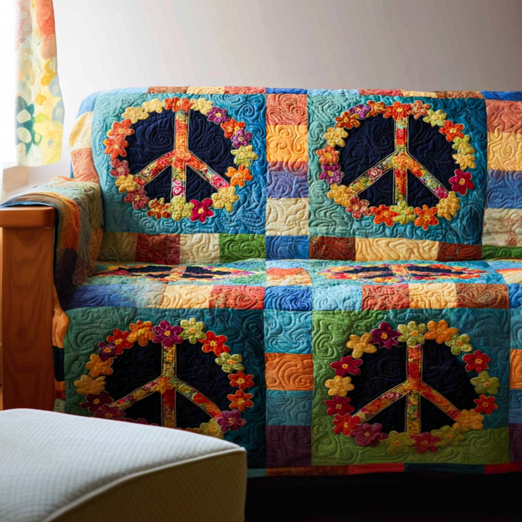 Joyful Mind Quilted Sofa Cover Furniture Covers For Sofas Unique Gifts For Mom
