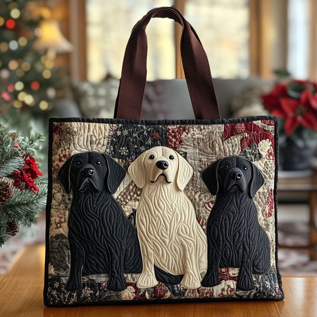 Lab Harmony Quilted Tote Bag Trendy Shoulder Bags Unique Mother's Day Gifts