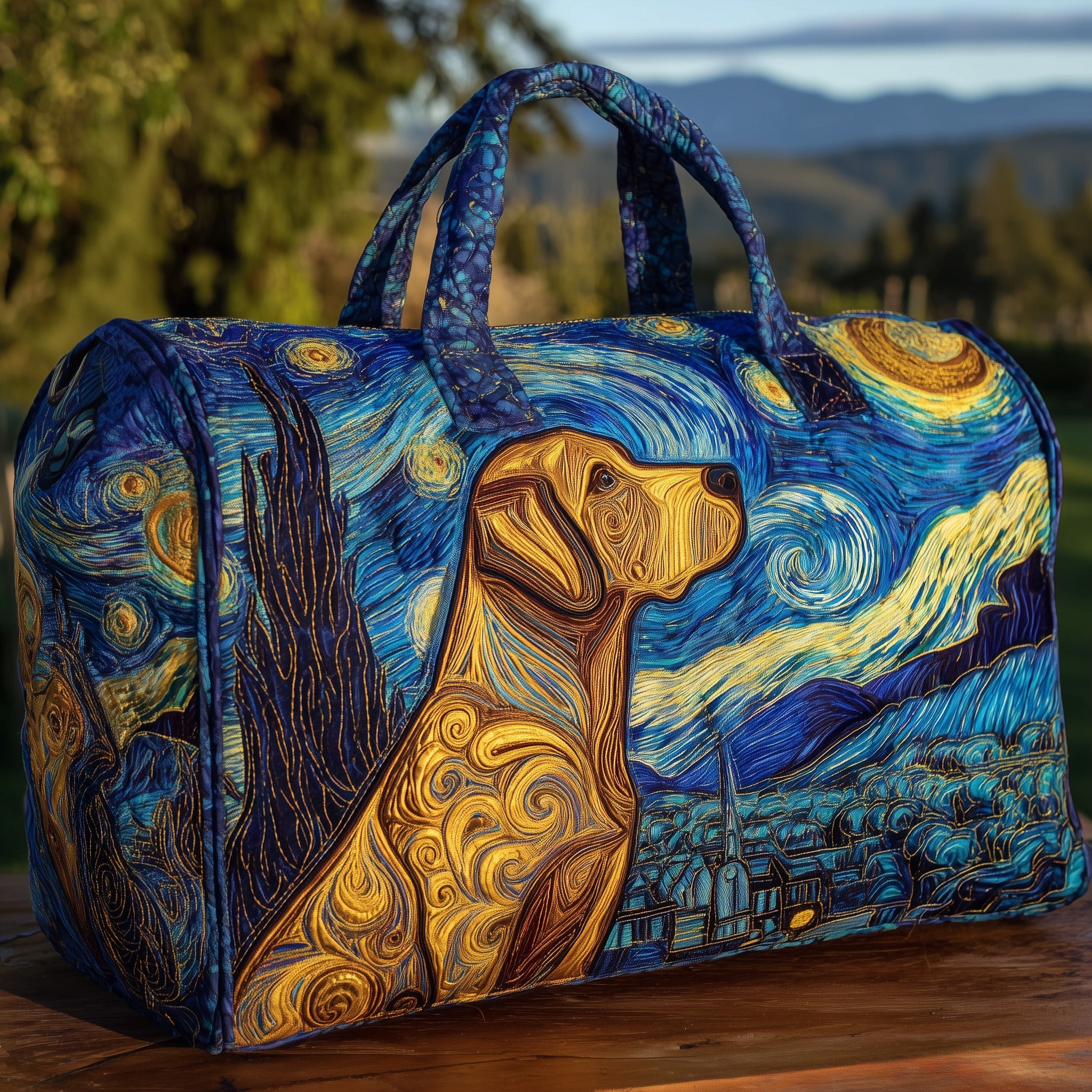 Labrador Quilted Duffle Bag Duffel Bag Weekender Great Gift Ideas For Mom
