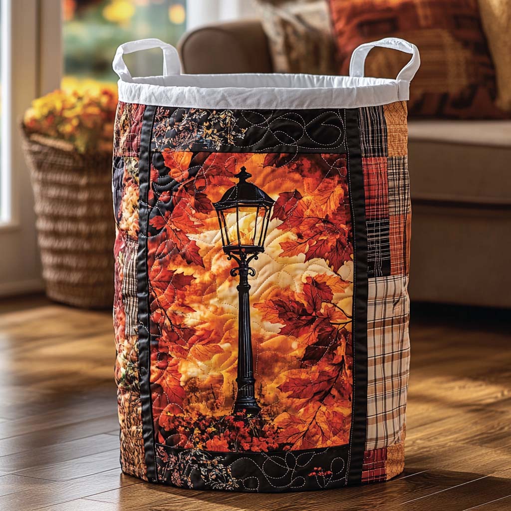 Lantern Path Quilted Laundry Basket Unique Laundry Basket Special Present For Dad
