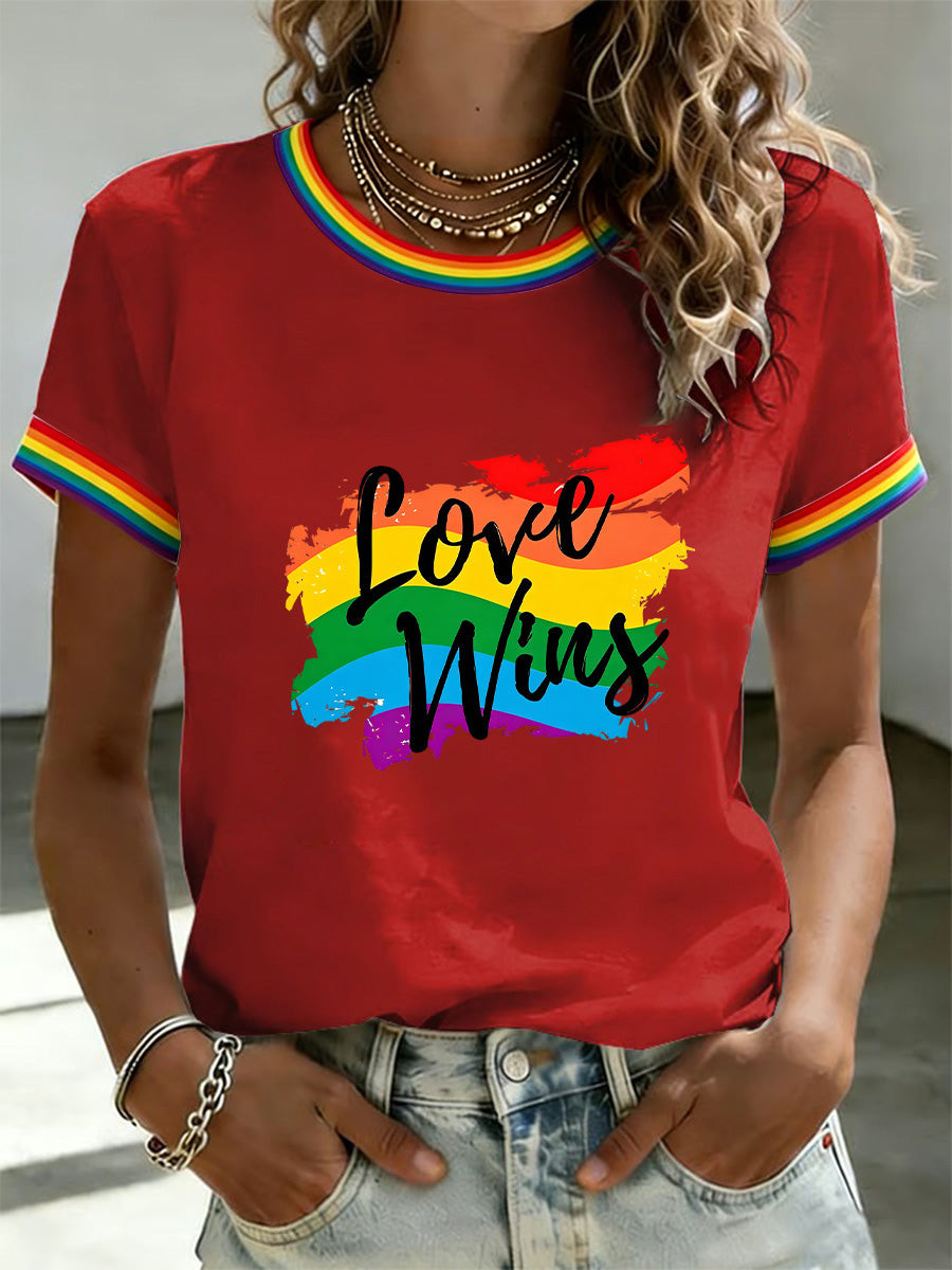LGBT Love Wins Rainbow Pride Month Merch Gay Pride Celebration Gifts - Image 3