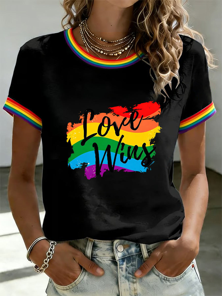 LGBT Love Wins Rainbow Pride Month Merch Gay Pride Celebration Gifts - Image 2