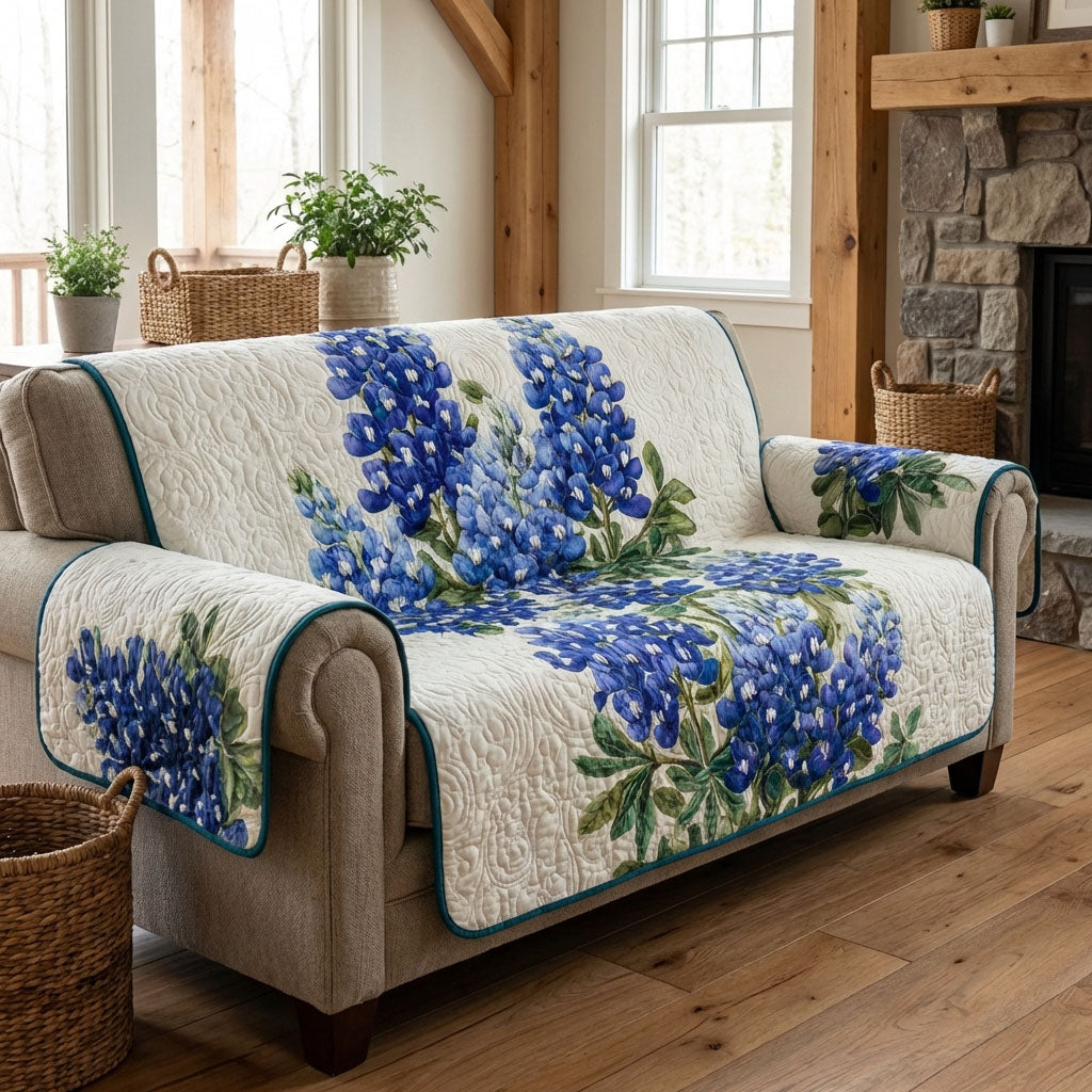Liberty Bloom Quilted Sofa Cover Nice Couch Covers 4Th Of July Gifts