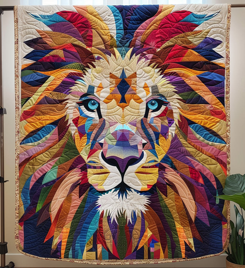 Lion Pride Quilted Blanket Best King Sheets Special Father'S Day Gifts From Daughter