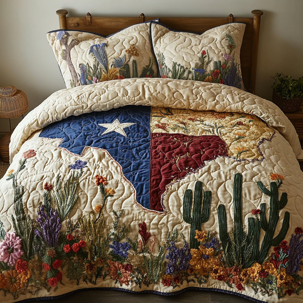 Lone Star Glory Quilted Bedding Set Best Sheets Ever Texas Gift Ideas