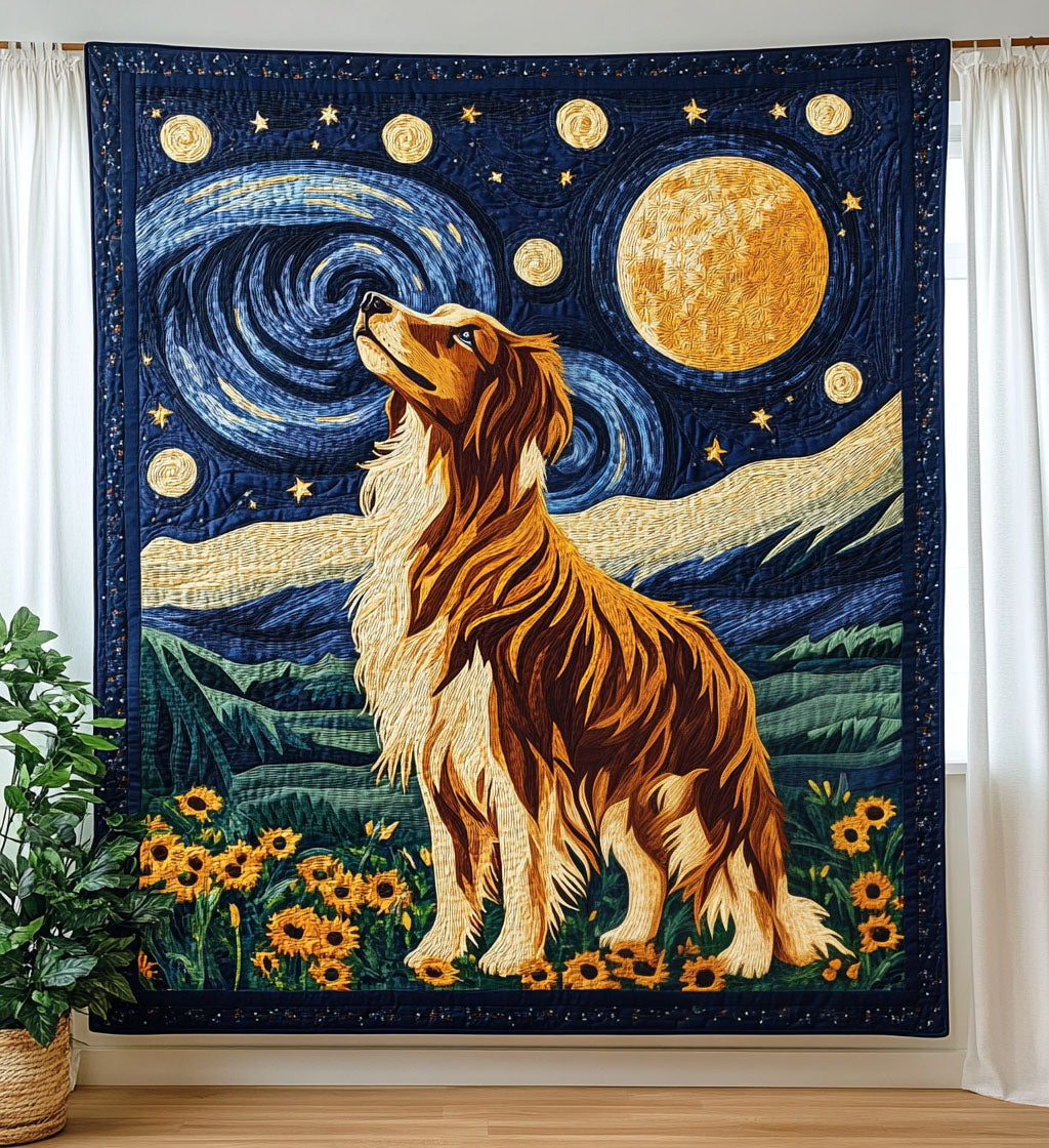 Loyal Companion Quilted Blanket Bedspread Quilts Best Gifts For Pet Dog Lovers