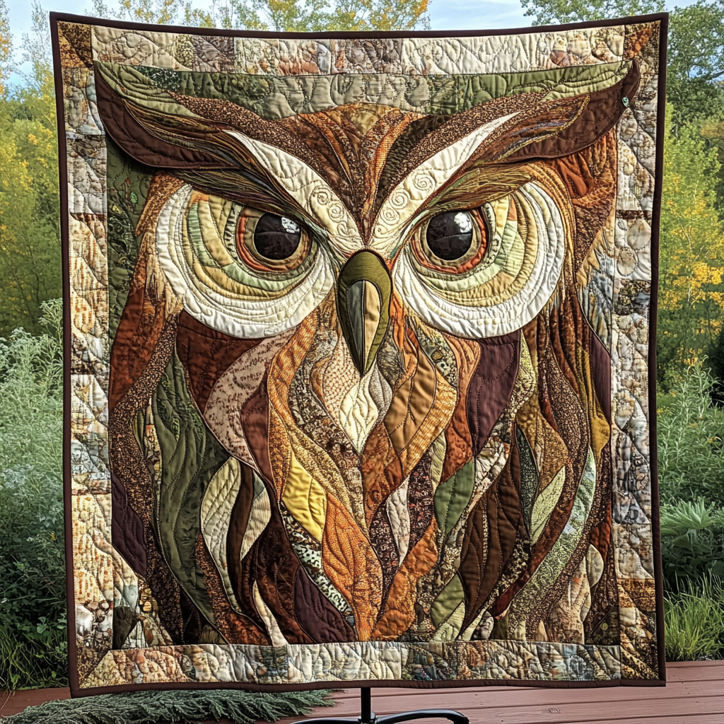 Majestic Owl Quilted Blanket Great Sheet Sets Meaningful Gifts For Dad Birthday