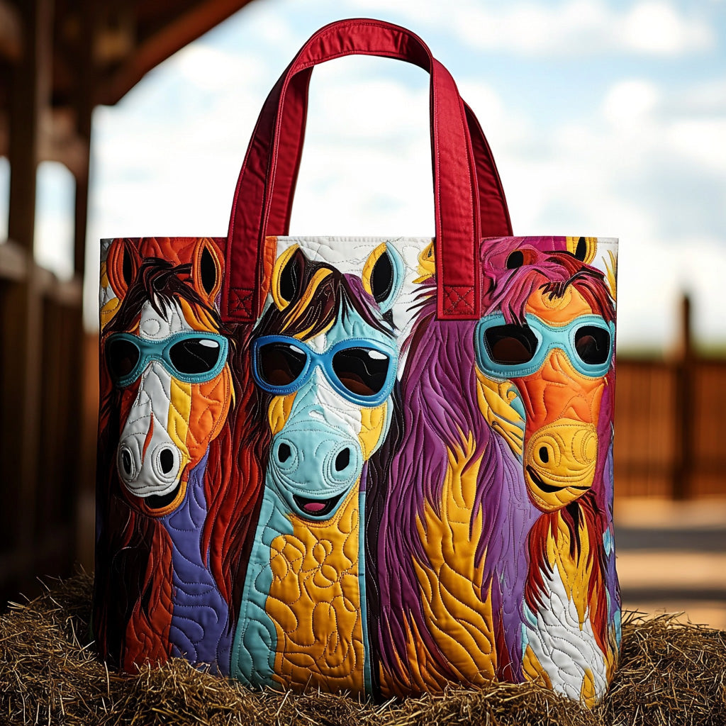 Mane Mischief Quilted Tote Bag Handbags Birthday Presents For Mom Ideas