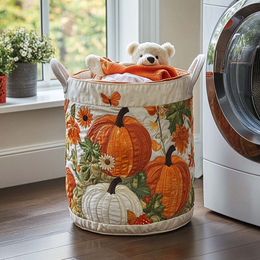 Maple Hues Quilted Laundry Basket Best Looking Laundry Hampers Thanksgiving Gifts For Coworkers