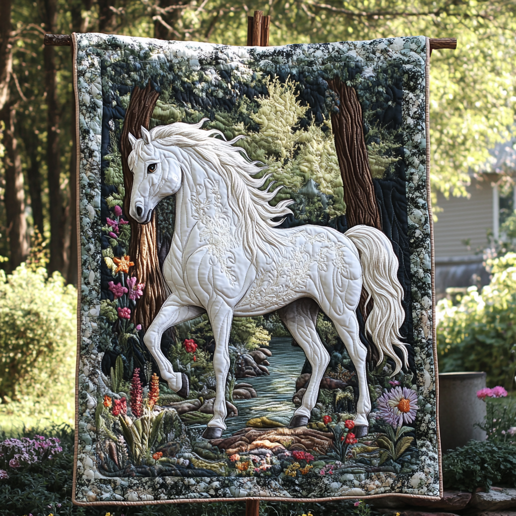 Meadow Majesty Quilted Blanket Best Comforter Sets Unique Dad Gifts For Father's Day
