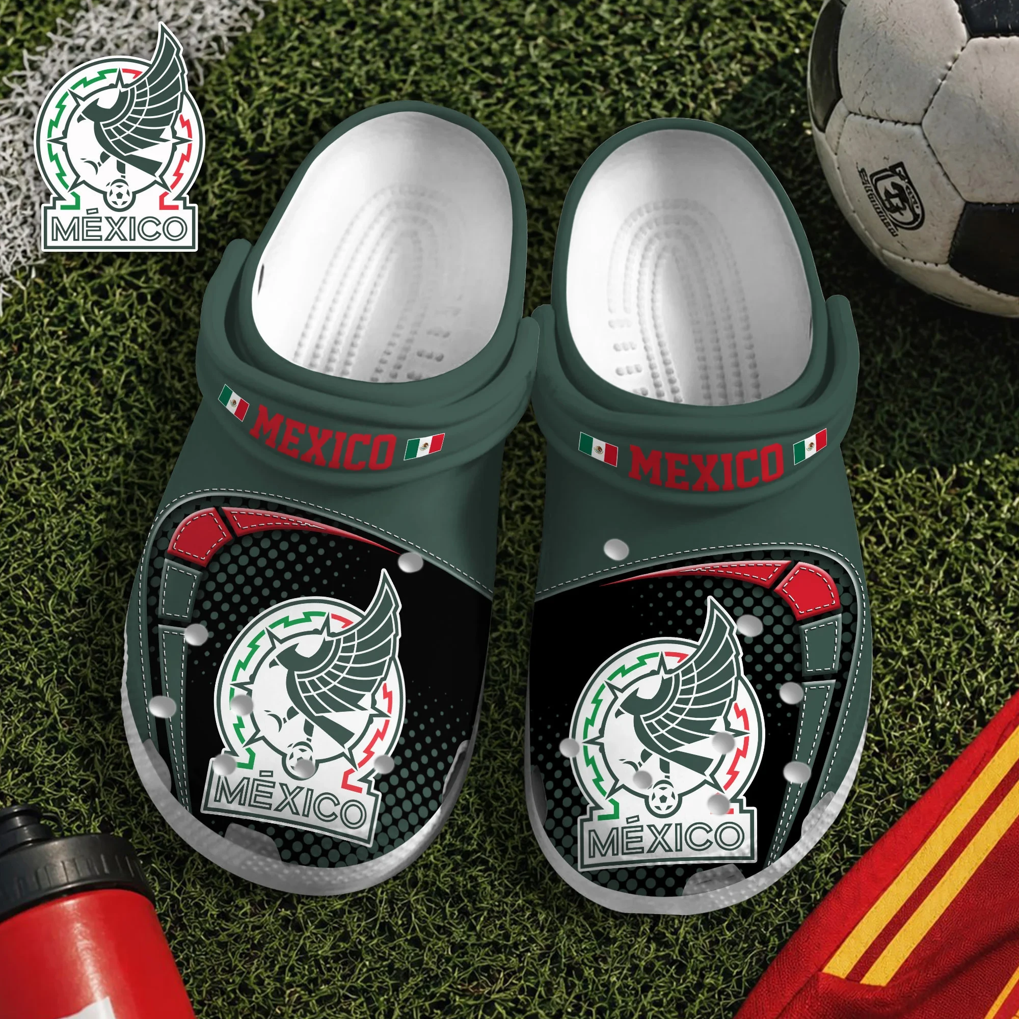 Mexico FIFA World Cup 2026 Clogs Mexico FIFA World Cup Merch Football Fan Gift