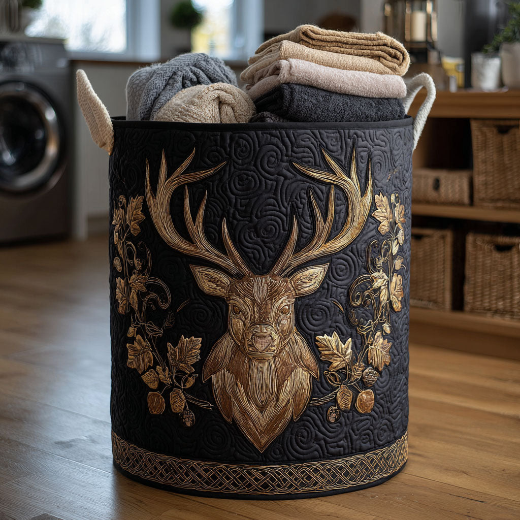 Midnight Forest Lord Quilted Laundry Basket Good Laundry Baskets Father's Day Presents For Dad Ideas