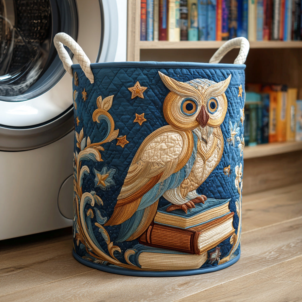 Midnight Library Dream Quilted Laundry Basket Best Looking Laundry Hampers Best Book Lovers Gifts For Dad
