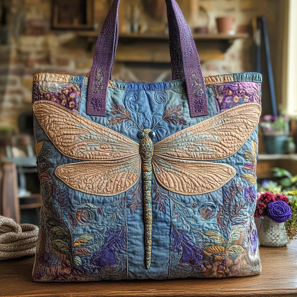 Midnight Serenity Quilted Tote Bag Perfect Tote Bag Best Mother's Day Gifts For Wife
