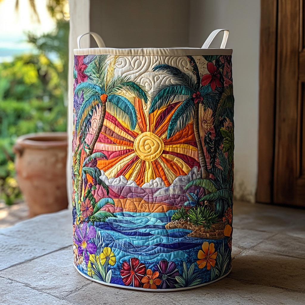 Morning Ray Quilted Laundry Basket Good Laundry Baskets Mum Present