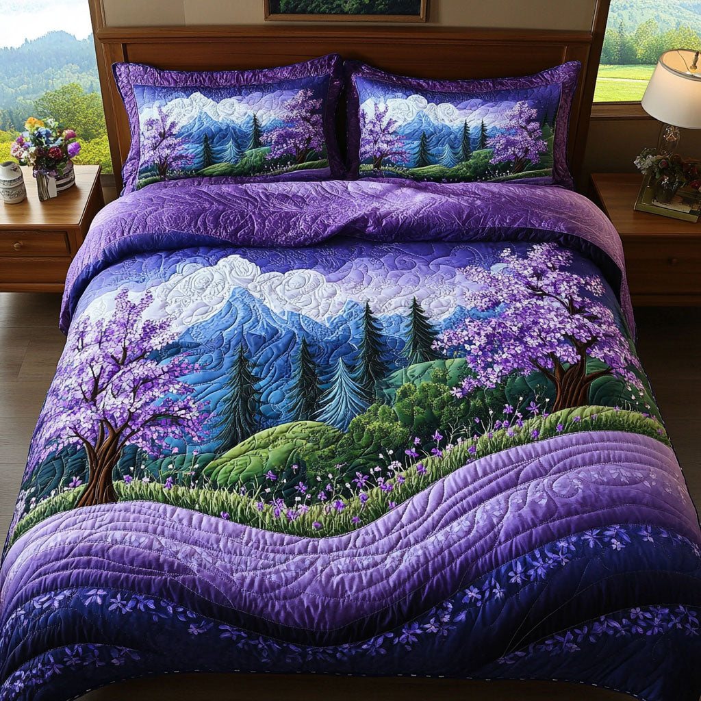 Mystic Meadows Quilted Bedding Set Bed Decor Ideas Best Gifts For Dad