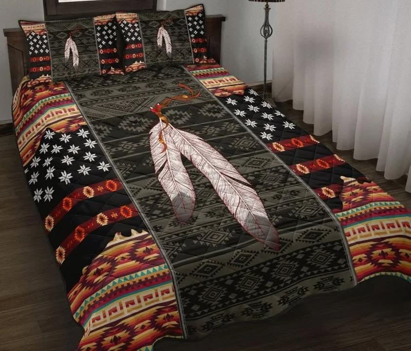 Native American Inspired Quilt Bedding Set Duvet Cover Set Great Native American Presents