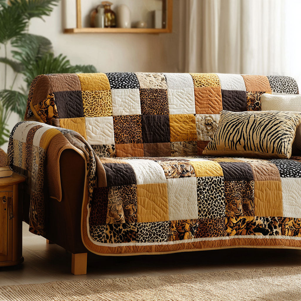 Natural Heritage Quilted Sofa Cover Beautiful Sofa Covers African American Gifts For Her