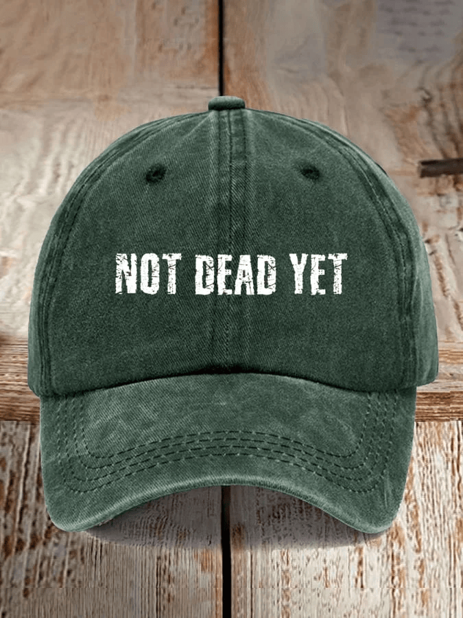 Not Dead Yet Veteran Men's Long Sleeve Shirt Cool Veteran Clothing Gifts For Brothers - Image 10