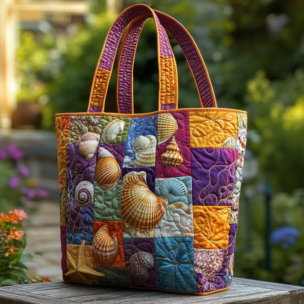 Ocean Jewels Quilted Tote Bag Great Tote Bags Mother'sDay Gifts From Daughter