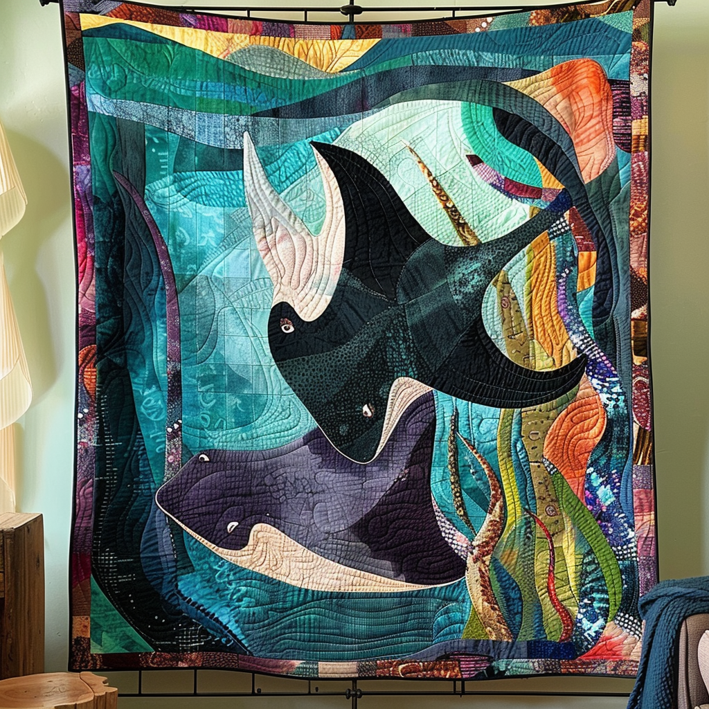 Oceanic Dreams Quilted Blanket Bed Comforter Sets Beach Related Gift Ideas