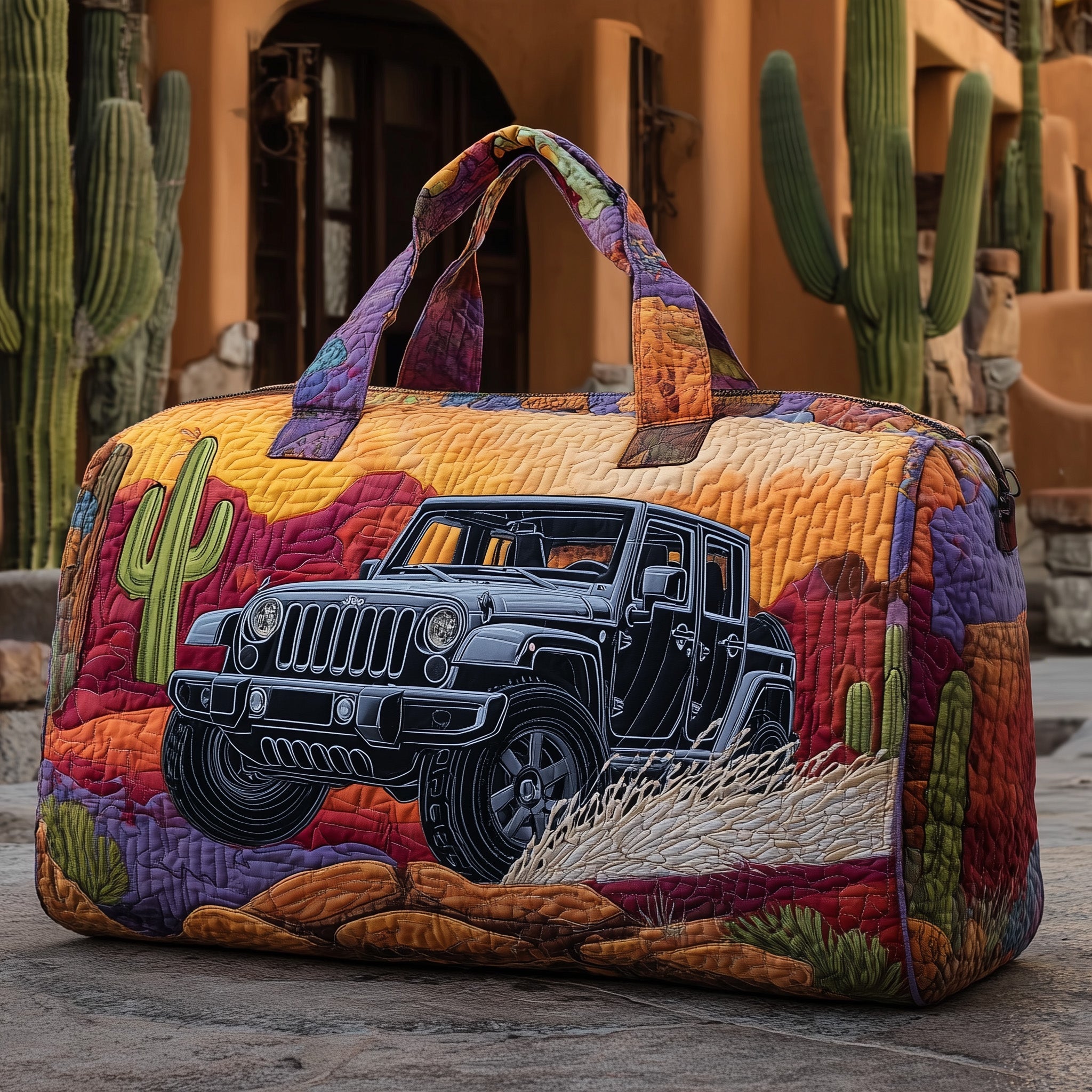 OffRoad Dreams Quilted Duffle Bag Best Weekend Bags Presents For Mothers
