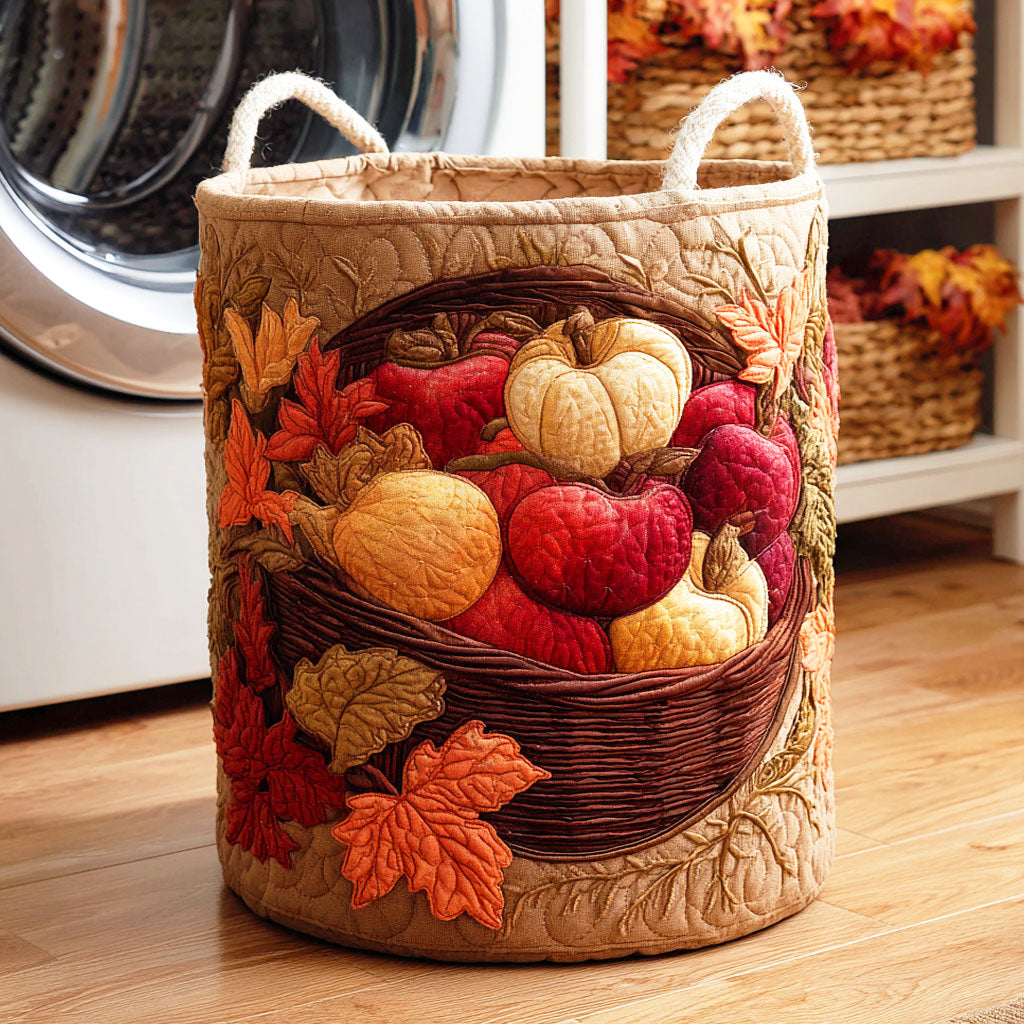 Orchard Basket Quilted Laundry Basket Room Decor Great New Home Gifts