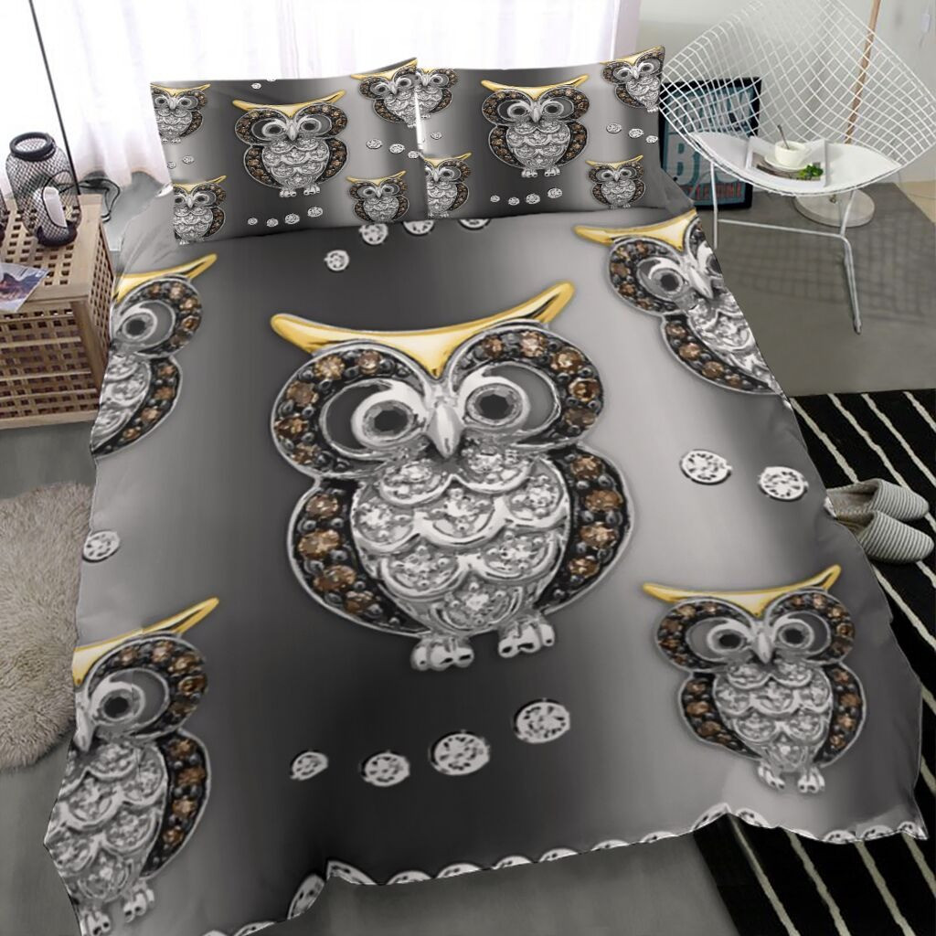 Owl Bedding Set Duvet Cover Merchandise Items Best Owl Gift Ideas For Her