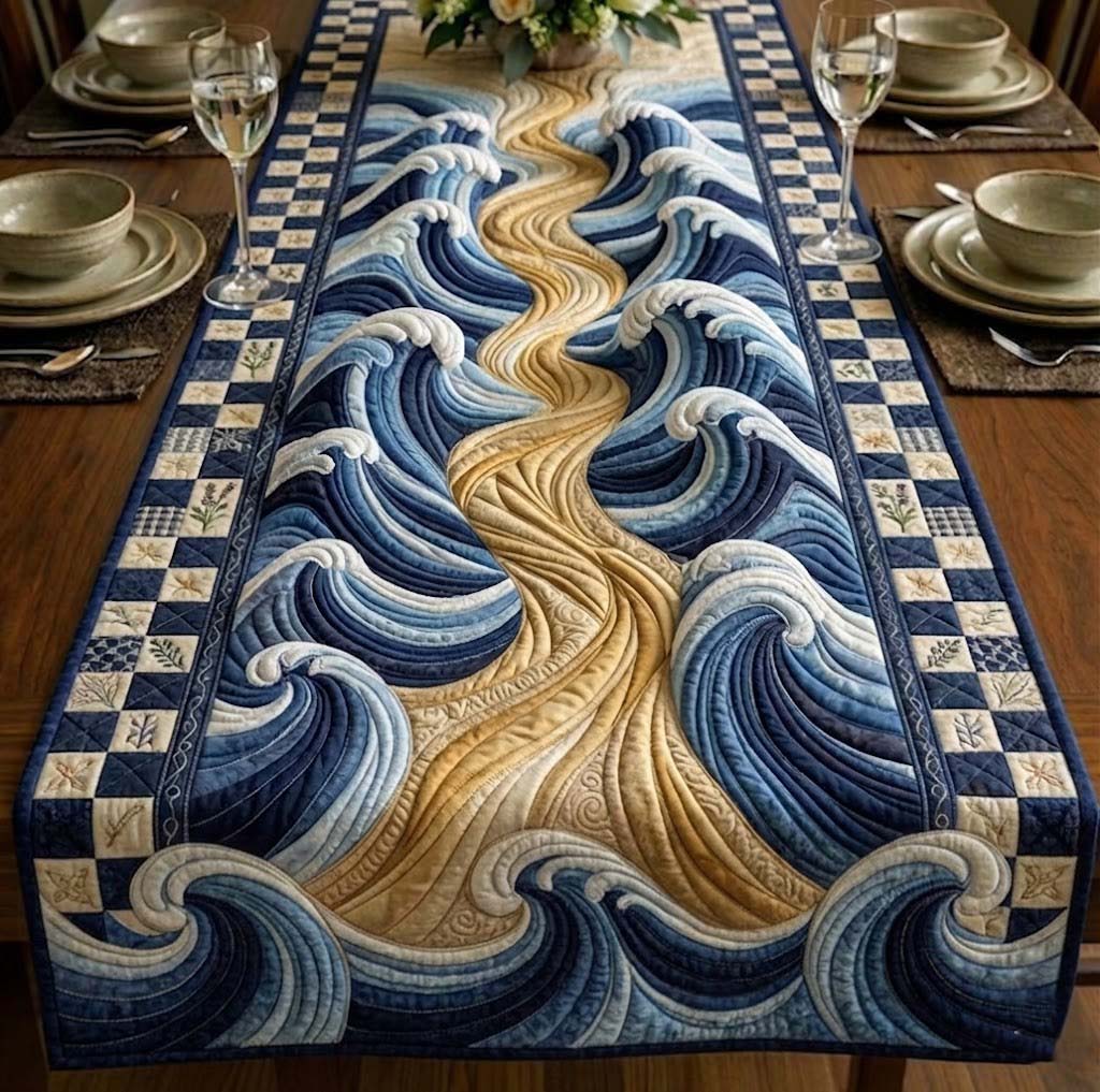 Passover Heritage Quilted Table Runner Christian Table Runners Passover Gift Ideas
