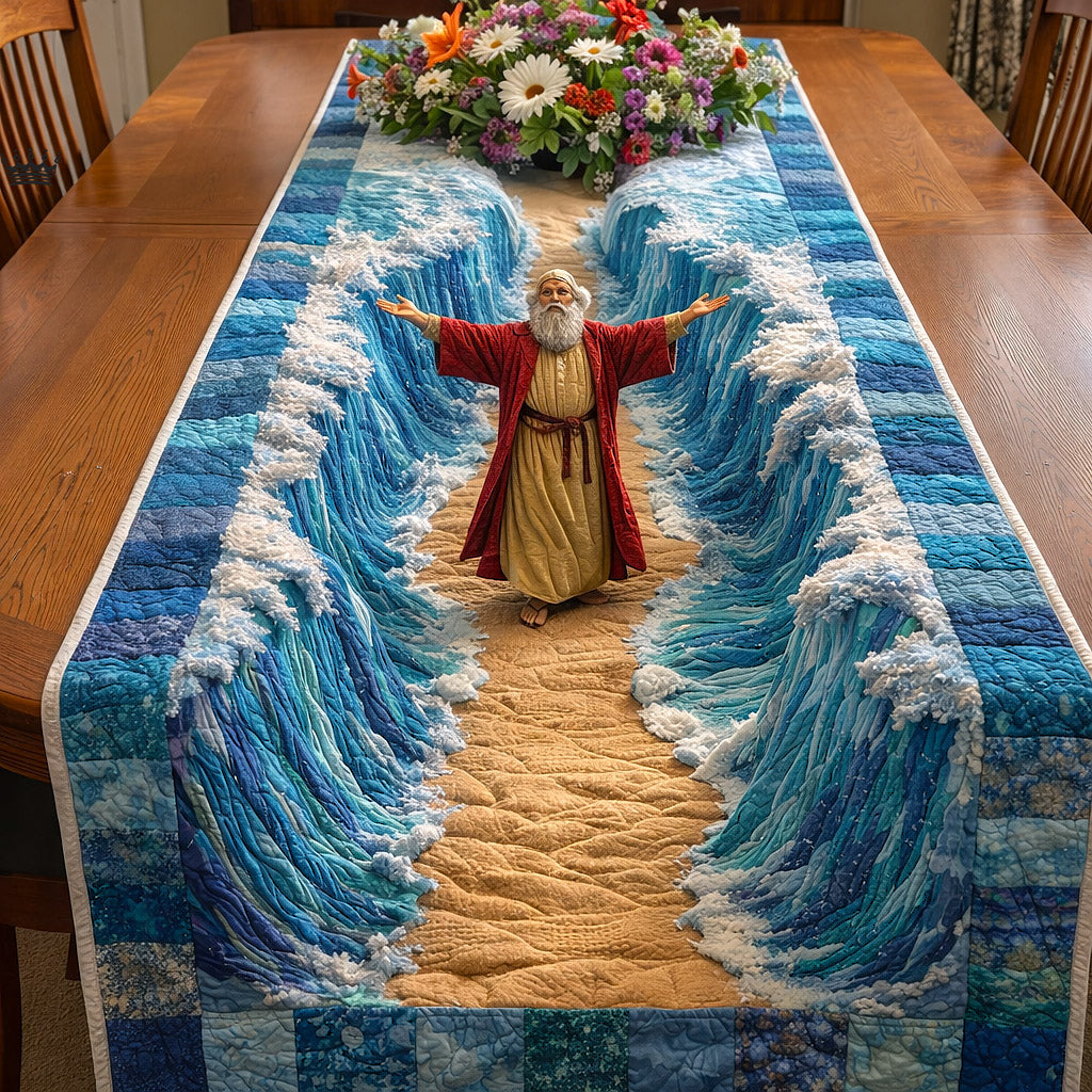 Passover Seder Quilted Table Runner Bible Verse Decor Passover Gift Ideas
