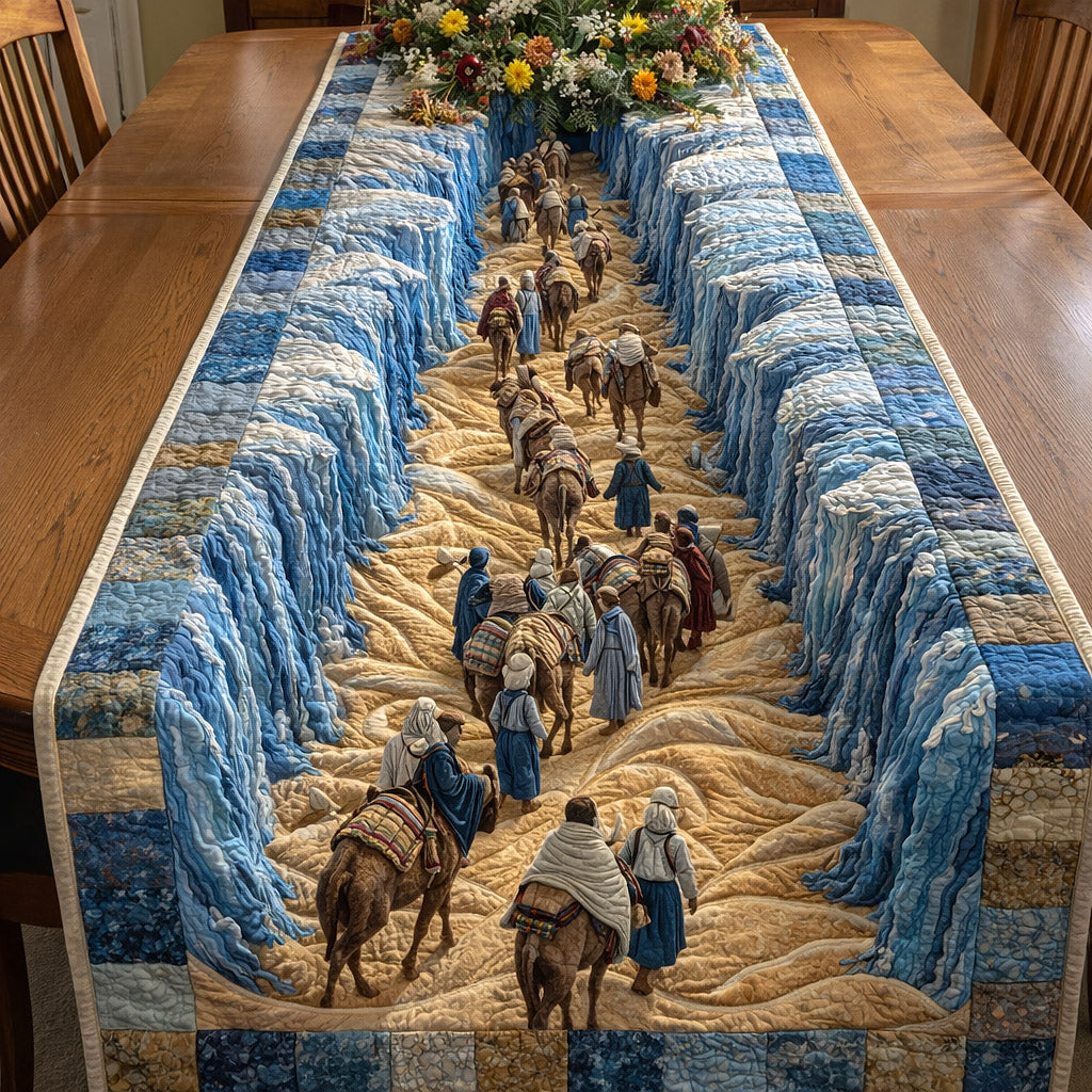 Passover Seder Quilted Table Runner Christian Table Runners Passover Gifts