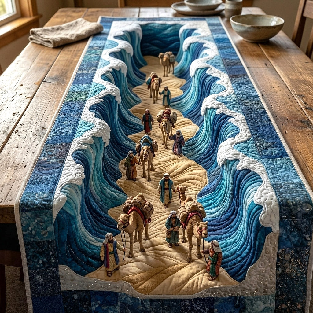 Passover Seder Quilted Table Runner Jewish Passover Table Setting Passover Gifts For Jewish Friends