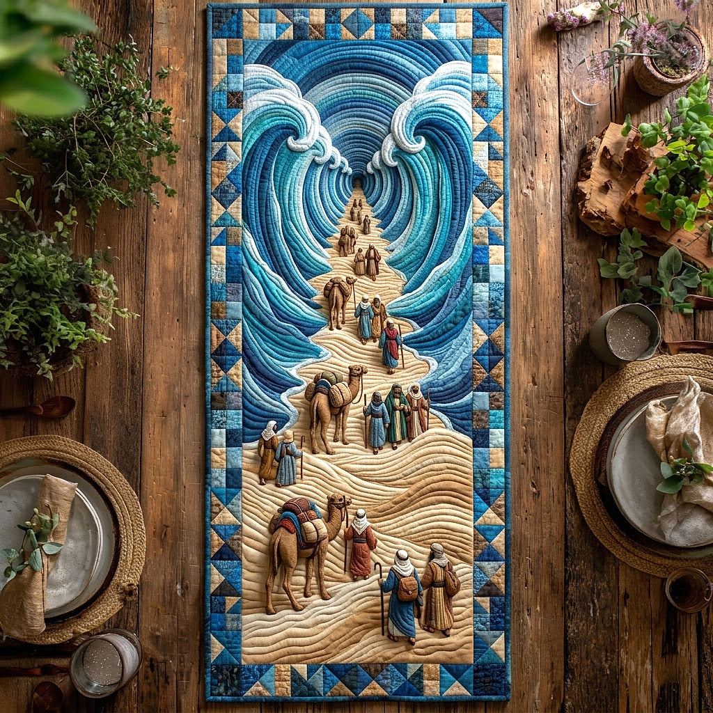 Passover Seder Quilted Table Runner Table Decorations For Passover Pesach Gift Ideas