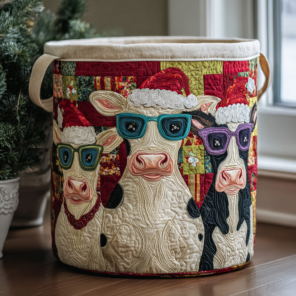 Pasture Joy Quilted Laundry Basket Unusual Laundry Basket Christmas Daughter Gifts