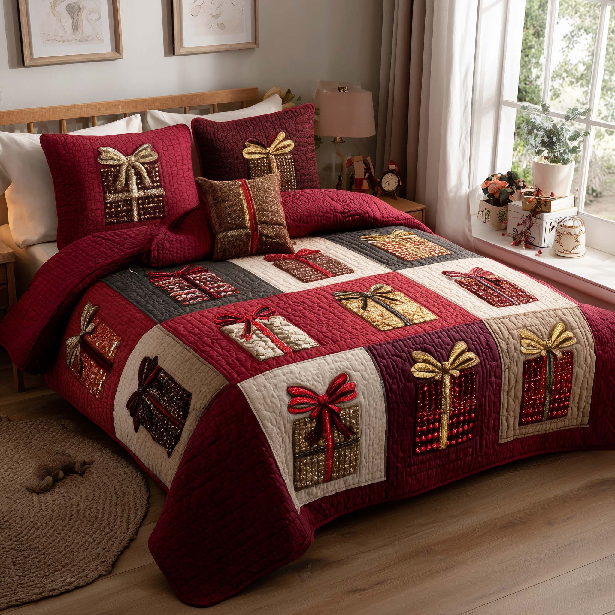 Patchwork Gifts Quilted Bedding Set Bedding Ideas Top 10 Mother's Day Gift Ideas
