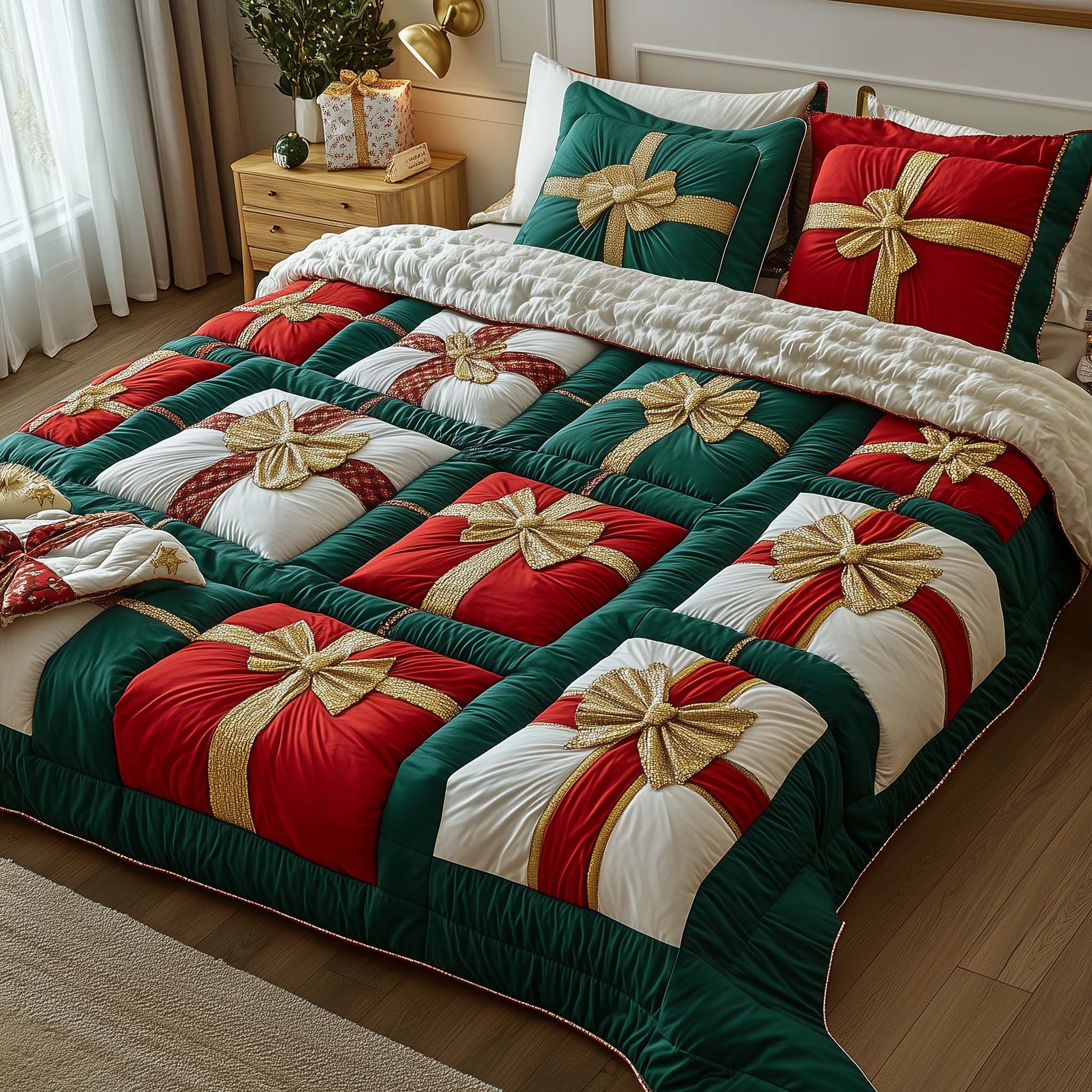 Patchwork Gifts Quilted Bedding Set Best Sheet Sets Mother's Day Gifts From Daughter
