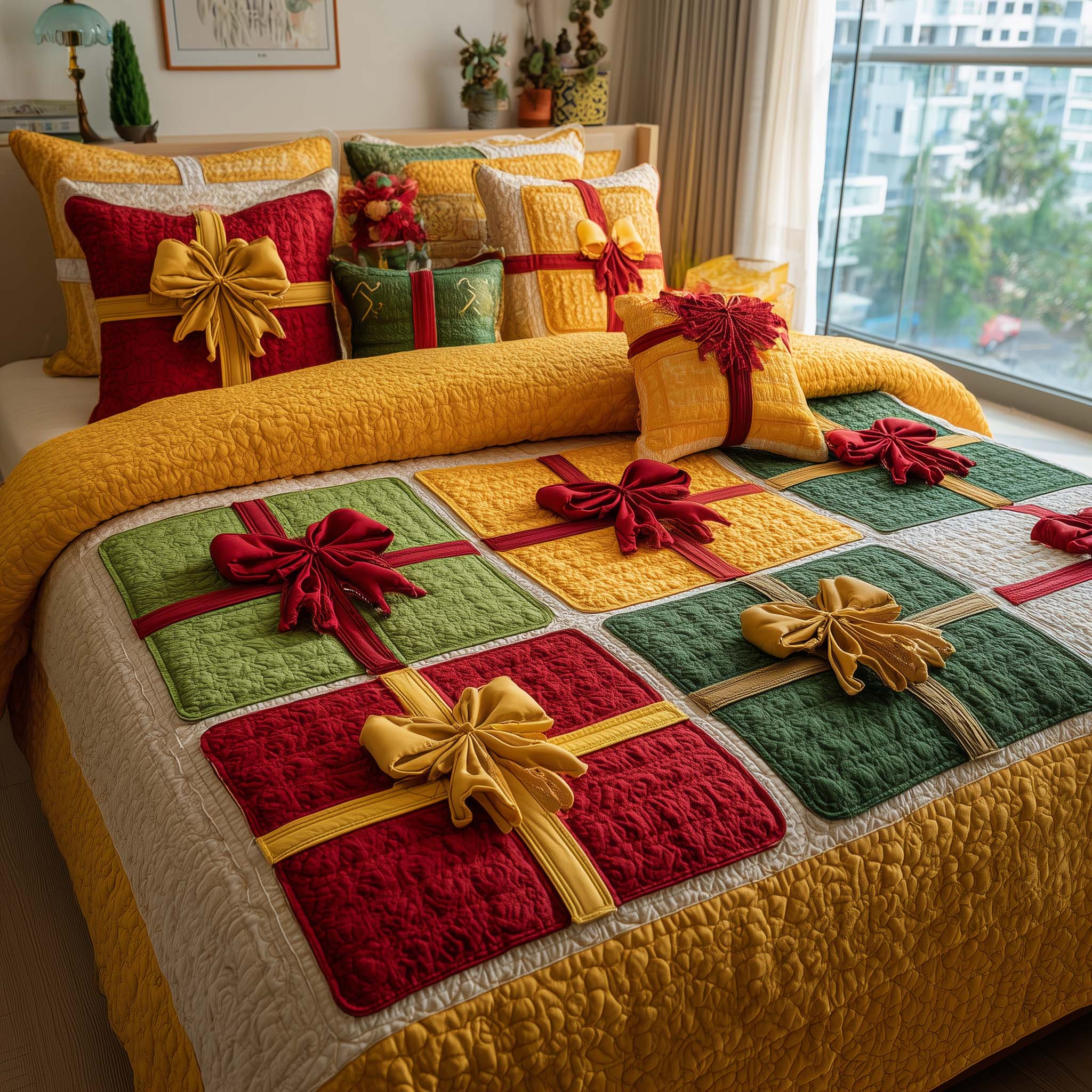 Patchwork Gifts Quilted Bedding Set Cool Bedroom Ideas Unique Gifts For Mom