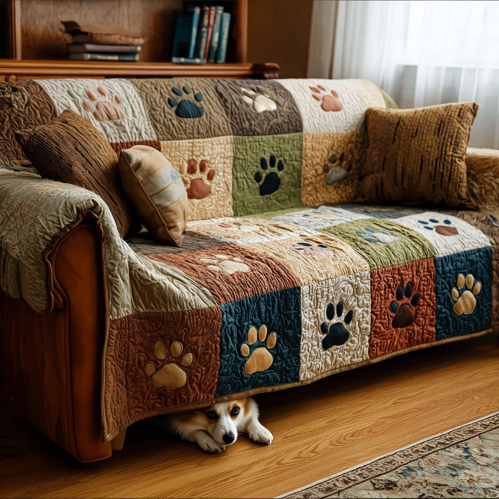 Paw Harmony Home Quilted Sofa Cover Best Sofa Covers Dog Lover Gifts Merchandise